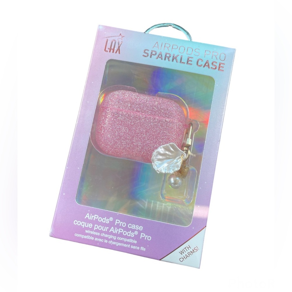 LAX Mermaid Glitter Airpods Case